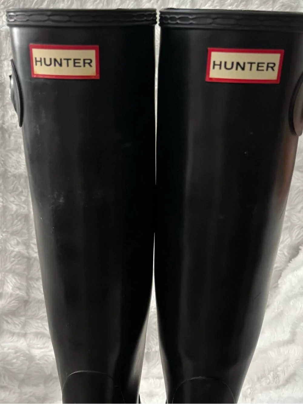 Women’s Original Tall Black Matte Hunter Rain Boots